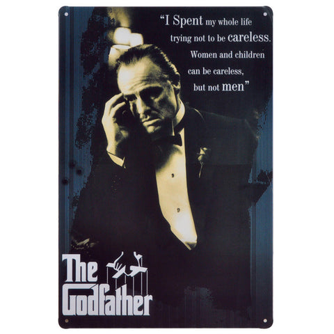 Famous Movie Film Clips Vintage Metal Tin Signs