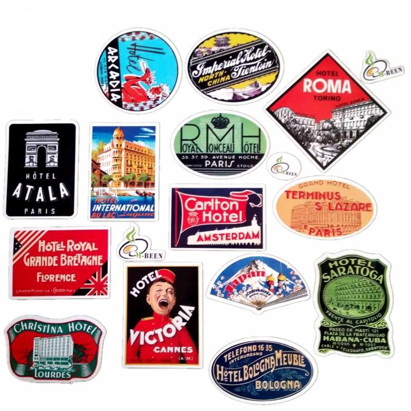 Hollywood Retro Mixed Stickers