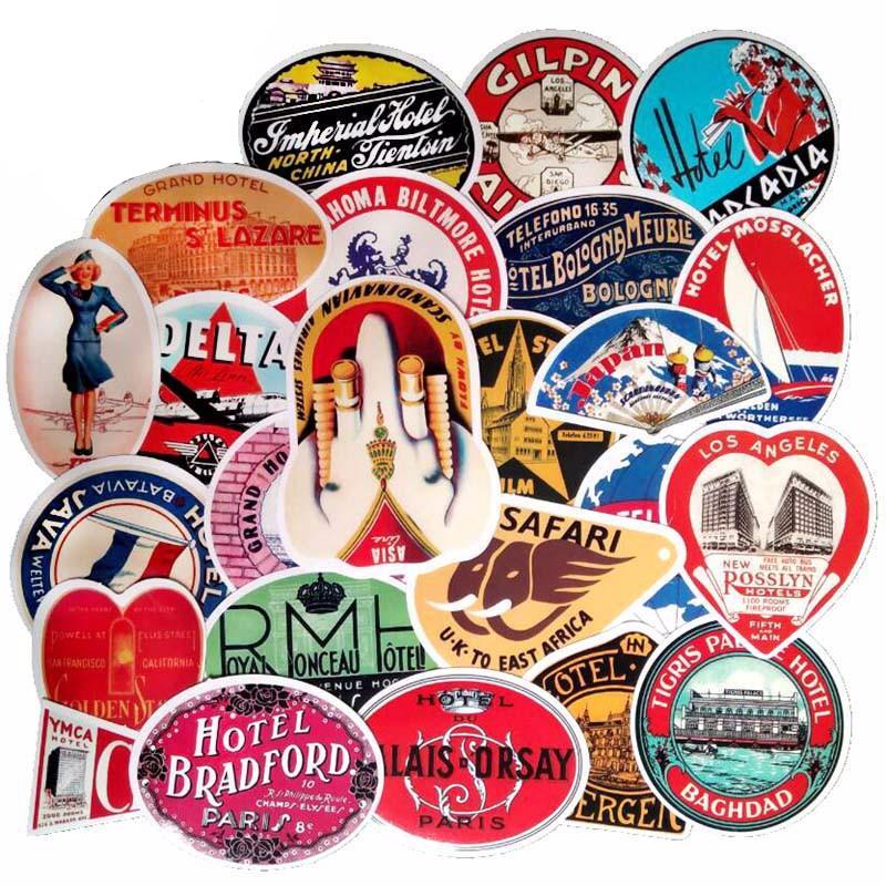 Hollywood Retro Mixed Stickers