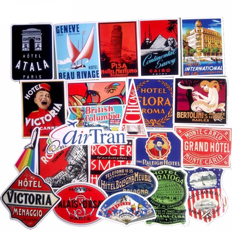 Hollywood Retro Mixed Stickers