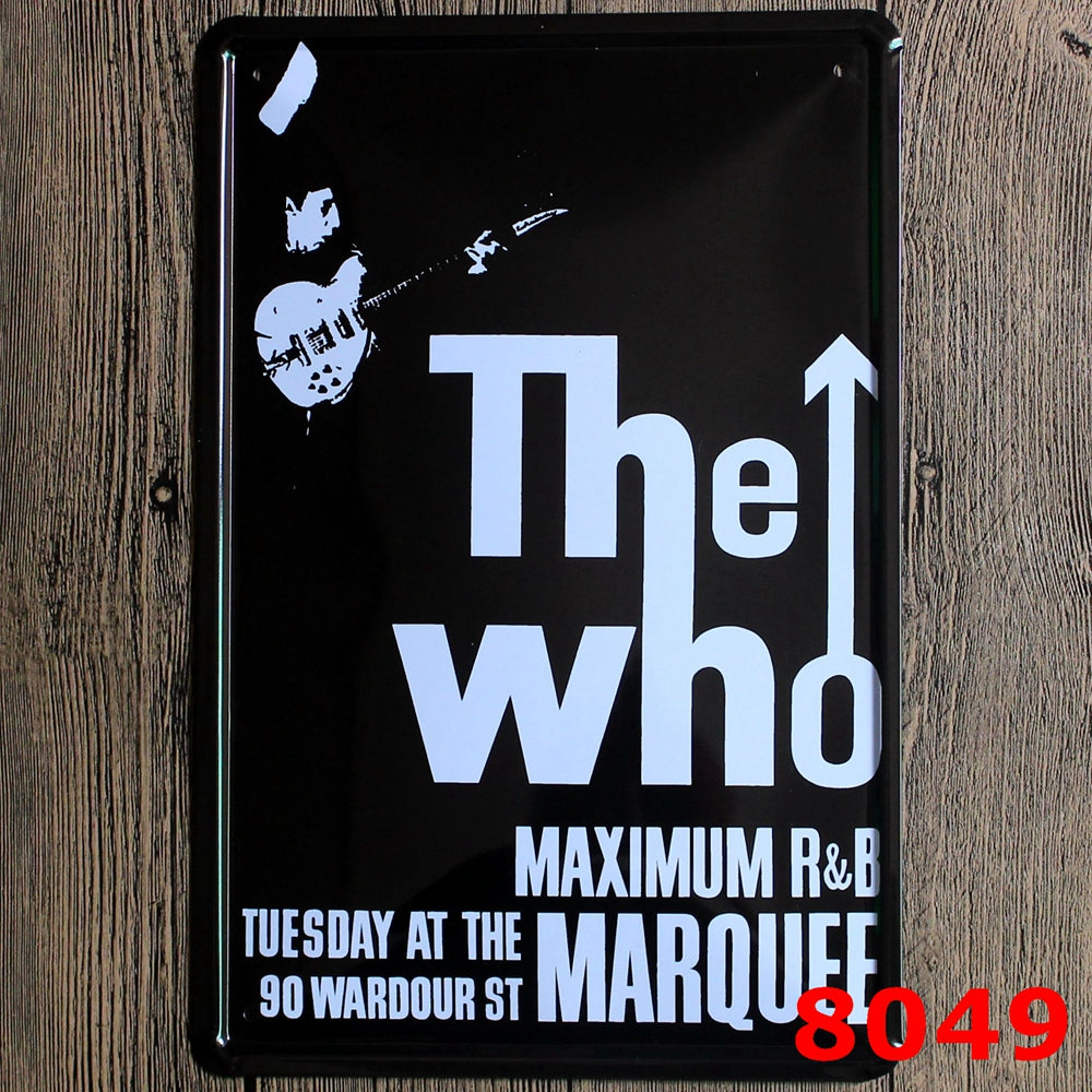 Hollywood Movie Retro Wall Art Tin Signs