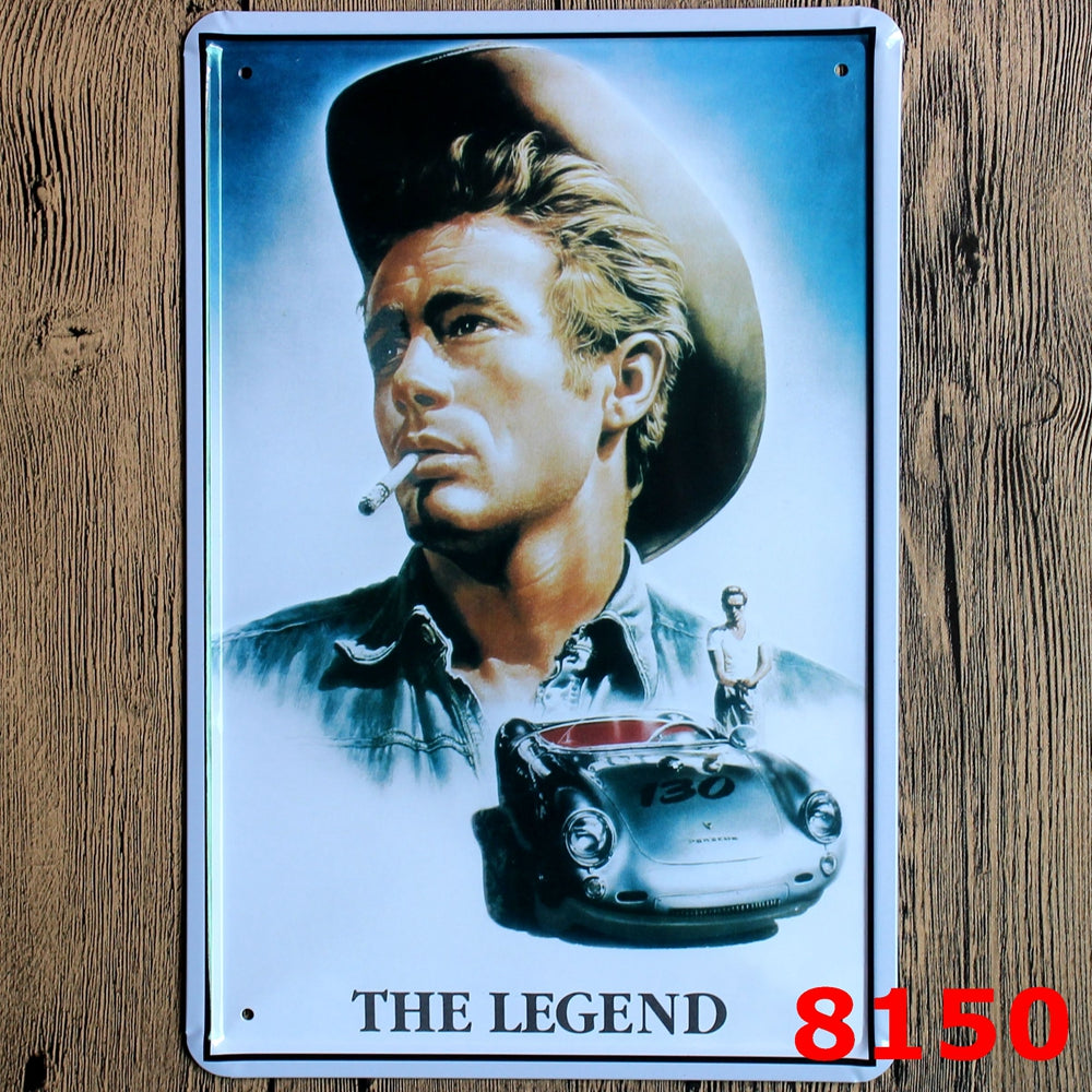 Hollywood Movie Retro Wall Art Tin Signs