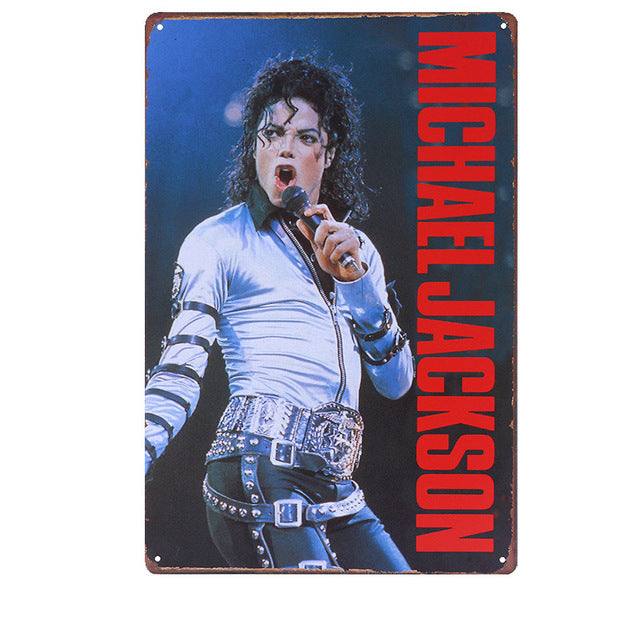 Famous Movie Film Clips Vintage Metal Tin Signs