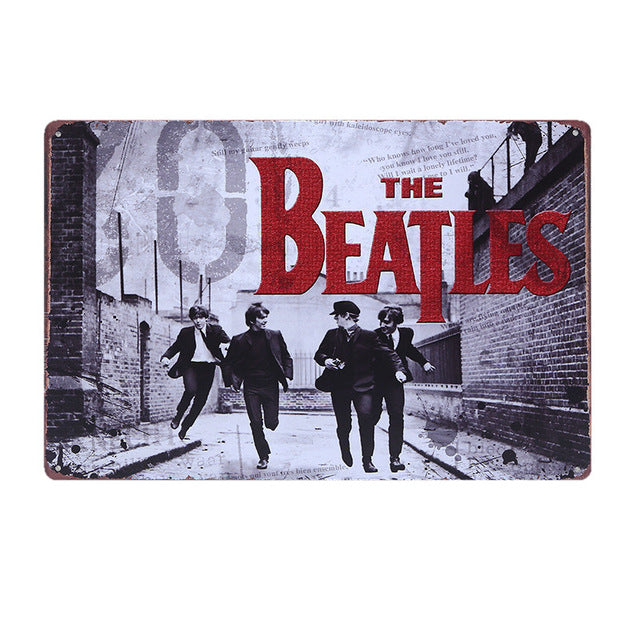 Famous Movie Film Clips Vintage Metal Tin Signs