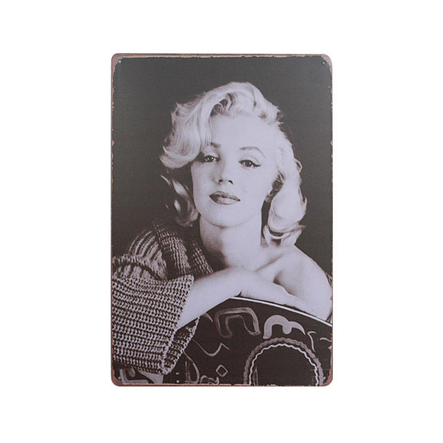 Famous Movie Film Clips Vintage Metal Tin Signs